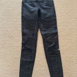 Black Moto Leggings